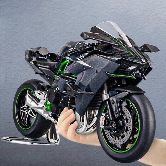 Die Cast Scale model replica Kawasaki H2r Ninja Alloy - Picture 2 of 4